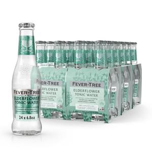 Fever-Tree Tonic Water Glass Bottles, Elderflower, 163.2 Fl Oz BBD: 12/26