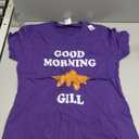 comedy is good what about and bob hot topic 4 T-Shirt (Purple, M)
