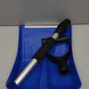 Snow Shovel for Kids Toddler - Lightweight Plastic Blade with Heavy Duty Metal Handle and Comfort D-Grip, 32 Inch Detachable Snow Shovel for Car, Driveway, Garden, Camping, Beach, Emergency Use, Blue