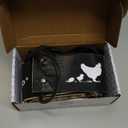 RentACoop Heated Chicken Waterer Belt for Winter, Thermo Heater Strap LG with Insulated Wrap for 2-5 Gal, 40W Energy Efficient, Safe to -10F, Auto Thermostat (Large, Black)