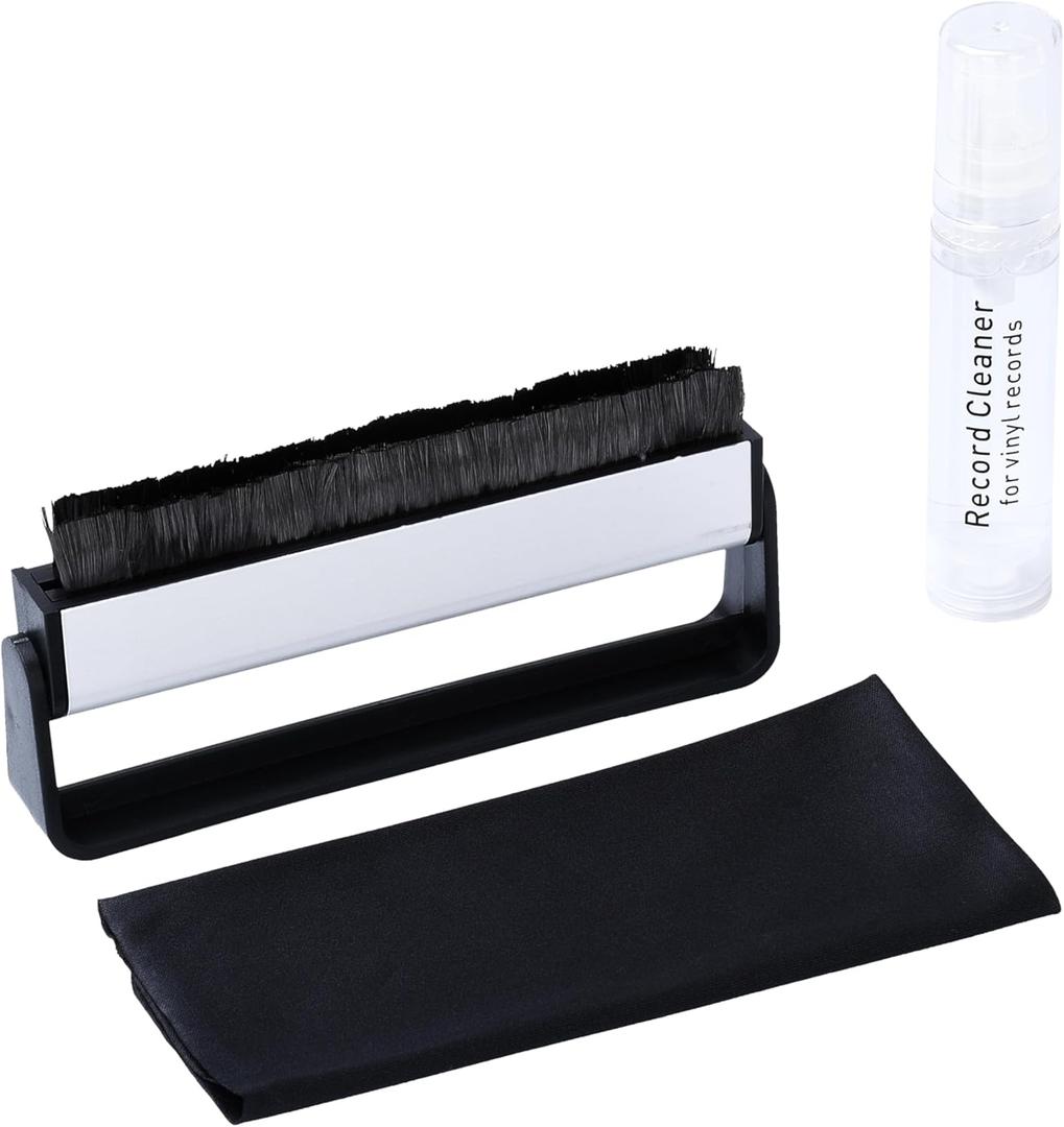 Prosumers Choice Record Cleaning Kit - Vinyl Cleaner Accessories - Vinyl Record Scratch Repair Kit - Premium Microfiber Brush Care - Spin Cleaning Solution - Care for All LPs