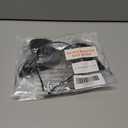 2 x Black Cat Costume Accessories Set with Ears Headband and Masquerade Mask for Adult Christmas Gifts, Halloween Cosplay Party (Black)