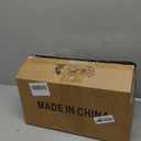 Battery Operated Wall Sconce Light with Remote Control, Dimmable Wall Sconce Set of 2 with White Fabric Shade, Wireless Battery Operated Wall Lamp for Bedroom Living Room, Bulb Included (Black)