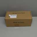 Cisily Sponge Holder for Kitchen Sink, Sink Caddy Organizer with High Brush Holder, Kitchen Countertop Organizers and Storage Essentials, Rustproof 304 Stainless Steel (Silver, 9.25″)