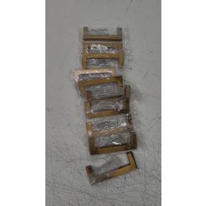 goldenwarm 10 Pack Champagne Gold Cabinet Pulls 3-1/2 Inch Gold Cabinet Handles Champagne Bronze Drawer Pulls Brushed Bronze Drawer Handles Kitchen Dresser Hardware