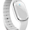 Ultrasonic Mosquito Repellent Bracelet Watch, USB Rechargeable Anti Mosquito Repeller Wristband Suitable for Adults and Kids - Mosquito Insect Repellent Band (2 Pack, White) (M1)