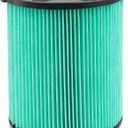 Replacement Filter Fit for CRAFTSMAN CMXZVBE38753 Fine Dust Wet Dry Vac, Fit 5 to 20 Gallon shop vacuums, 1 Pack (5-20 Gallon FILTER Media)