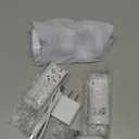 Remote Controller Charger for Wii/Wii U with 2 Pack 2800mAh Rechargeable Battery Pack, 2 Port Charging Station for Wii Controller, Remotes are not Included (5.1 * 2.3 inches, White)