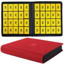 MORABTO Card Binder 20 Pocket,Trading Card Binder Holds up to 2000 Cards with 50 Sleeves,Zipper Card Holder Album Compatible with TCG Card/Game Cards/Sports Card