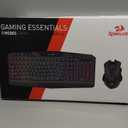 Redragon S101M-KS Gaming Keyboard and Mouse Wireless with Tri-Mode, RGB Keyboard and 4800 DPI Gaming Mouse, 10 Independent Multimedia Keys for Wins, PC, Computer, Wireless S101 Ideal for Gamer