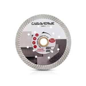 Casaverde Diamond Blade 5" Super Thin Porcelain Saw Blade for Hard Tile,Ceramic,Marble,Granite,Porcelain