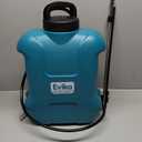 EVIKA Battery Powered Backpack Sprayer, 10 L Rechargeable Removable Battery Pump Sprayer, Garden Sprayer, Automatic Weed Pressure Sprayer for Weeding, Spraying, Cleaning