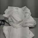 Serta Simply Clean Super Soft Hypoallergenic Stain Resistant Deep Pocket 3 Pieces Solid Bed Sheet Set, Twin XL, White