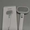 Aumuca Cat Brush for Shedding, Cat Brushes for Indoor Cats, Cat Brush for Long or Short Haired Cats, Cat Grooming Brush Cat Comb for Kitten Rabbit Massage Removes Loose Fur (White)