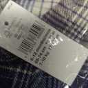 Gap Boys' Long Sleeve Flannel Button-Down Shirt (Blue), 6-12M