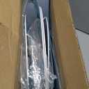 Lampshades Set of 2, Blue Lamp shades for Table Lamps, Floor Lamps, 11.6" Top x 12.6" Bottom x 9.8" High, Fabric Drum Lampshade(Spider Fitter), Modern Lamp shades Replacement, Assembly Required