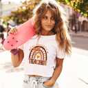 Teacher DTF Transfers Ready to Press - 20 Sheets Last Day of School Iron on Transfers Stickers Back to School T-Shirts Pink Bow Iron on Decals Patches for Backpacks Jeans DIY Costume