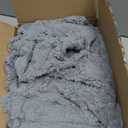 JOKIVTOU Recliner Chair Covers 4-Pieces Reclining Chair Slipcovers with Pocket& Elastic Bottom, Soft Feel Fitted Lazy Boy Sofa Couch Cover Washable, Stretch Recliner Furniture Protector (1 Seater, Grey)