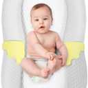 Baby Lounger for Newborn & Infant – Duckling Delight | Soft 100% Cotton Cover, Lightweight, Washable, Portable Infant Support Cushion by Sprinta