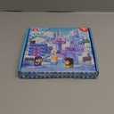 Magnetic Blocks - 100Pcs 0.8in Magnetic Building Block for Kids Ages 4-8, Transparent Magnet Block Blue Princess Castle, Magnet Cubes Tiles Princess Toy for Girl 3 4 5 6 7 8-12 Easter Birthday Gift