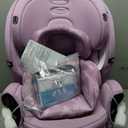 Graco Turn2Me 3-in-1 Rotating Convertible Car Seat, Lilac Mod, Rear-Facing Rotation Only, Forward-Facing Mode, Highback Booster Up to 100 lbs, Adjustable Headrest & Harness, Steel Reinforced Frame