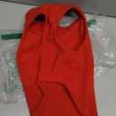 Dog Fleece Vest Soft Winter Jacket Sweater with D-Ring Leash Cold Weather Coat Hoodie for Dogs, Red, Large