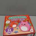 Stocking Stuffers for Kids - Christmas Stocking Stuffers - 24 Pack Mini Axolotl Plush Toys Keychains Party Favors - Small Stuffed Animals Bulk Xmas Gifts for Teens Girls Boys Toddler Classroom Rewards