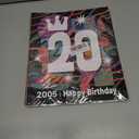 Gcardist 2025 20th Birthday Greeting Card, Jumbo 20 Years Old Birthday Gift Card, Memory Back In 2005（Envelope）Pack of 3