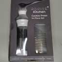 14-Piece Cookie Press Set - Upgraded - Stainless Steel Disks & Storage Case - Heavy-Duty Design