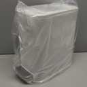 Cesun Small Bathroom Trash Can with Lid Soft Close, Step Pedal, 5 Liter / 1.3 Gallon Stainless Steel Garbage Can with Removable Inner Bucket, Waste Basket for Bathroom, Bedroom (White)