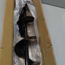 XtremepowerUS Replacement Auger Bit 6" inch for Post Holes Earth Digger Planting Drill Fence Hole Maker Machine Shaft Size 3/4"