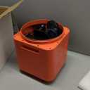 Automatic Dog Feeder for Large Dogs, 14L Capacity, Remote Feeding, Anti-Blockage System, Timed Auto Dog Food Dispenser, 2.4G WiFi App ControlDual Power Supply,Stainless Steel Bowl (Red with WiFi)