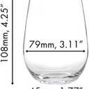 Riedel O Wine Tumbler Riesling/Sauvignon Blanc, Set of 2