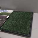 Powools Grass Pad for Dogs Potty - 3-Layer Reusable Dog Grass Pad with Tray, Washable Artificial Grasses Dog Potty Tray with Drainage Holes, Indoor & Outdoor Grass Pee Pad for Dogs, 30" x 20"