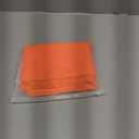 4-Pack Orange Satin Table Runner 12 x 108 Inch Long Bright and Smooth Silk Fabric Table Runner for Wedding Banquet Birthday Party Decoration