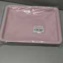 Plastic Art Trays, 5-Piece Stackable Activity Crafts Organizer Serving Jewelry Tray for DIY Projects, Painting, Beads, Organizing Supply, 5 Color (13.4 x 9.8 x 1 inch)