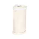 Ubbi Stainless Steel Diaper Pail, Odor Locking, No Special Bag Required, Award-Winning, Registry Must-Have, Matte Ivory