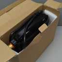 Under Sink Tankless Water Heater, Electric, 110V/120V, Point of Use, Instant Hot Water, Compact Design, Easy Installation for Kitchen, Bathroom, RV & Apartment. (Black)