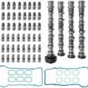 3.6L Camshaft Kit with 24 Rocker Arm Valve Lifters and Seals for 11-16 Jeep