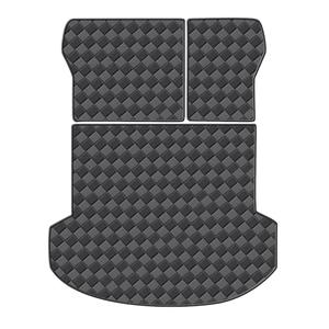 WDYOYS Cargo Mat & Backrest Mats for 2021-2023 Hyundai Santa Fe Accessories, All Weather Waterproof Rear Cargo Liner Rear Trunk Liner Back Seat Cover Protector