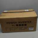 New Upgrade 3000W Pure Sine Wave Inverter Charger, Auto Transfer Switch, Remote Control, DC 12V to 120V AC with LCD Display, Ideal for Off-Grid & Emergency Power