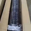 Rengue Black Hardware Cloth 1/ 2 Inch 48 in x 100 ft 19 Gauge, PVC Coating Wire Mesh Rolls Vinyl Coated Welded Chicken Wire Fencing for Poultry Netting Fencing Wire Fence, Black