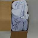 Keababies Pack and Play Sheets Fitted, 2-Pack Mini Crib Sheets and 2-Pack Sleep Sacks, 100% Cotton - Fitted Crib Sheet for Pack and Play Mattress - Wearable Blanket Baby Sleeping Sack, Swaddle Sack