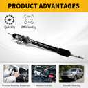 26-2754 Power Steering Rack and Pinion Assembly Compatible with Pilot 3.5L 2009-2015 262754 53601SZAA02