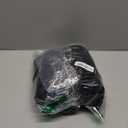 Winter Hat Scarf Glove Set for Women, Fleece Lined Beanie with Double Pom Pom, Touchscreen Gloves Knit Scarf for Cold Weather (Black)