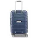 Samsonite Freeform 21-Inch Hardside Carry-On Luggage - Hardshell Carry-On Suitcase - TSA, Airline-Approved - Expandable Hard Shell, Smooth Rolling Spinner Wheels for Lightweight Travel - Navy (Carry-On 21-Inch, Navy)