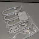 [ MFi Certified ] 5Pack 6ft iPhone Charger Cable, Long Lightning Cable 6 Foot, High Fast 6 Feet iPhone Charging Cable Cord Connector for iPhone 12 Mini 12 Pro Max 11 Pro MAX XS Xr X 6 AirPods (white)