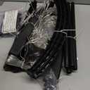 12Ft Outdoor Lighted Christmas Tree Lights Cone Tall Star Topped Artificial Christmas Trees Arbol de Navidad Outside Decor for Xmas New Year Holiday Multicolor/WarmWhite