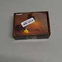 12 Pack Flameless Tea Lights Candles Battery Operated, Crystal Led Tealight Candles,Votive Electric Fake Candles for Valentines Wedding Diwali Christmas Decorations