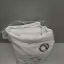 NICETOWN 100% Blackout Window Curtain Panels, Full Light Blocking Drapes with Black Liner for Nursery, 72 inch Drop Thermal Insulated Draperies (White, 2 Pieces, 52-inch Wide Per Panel)